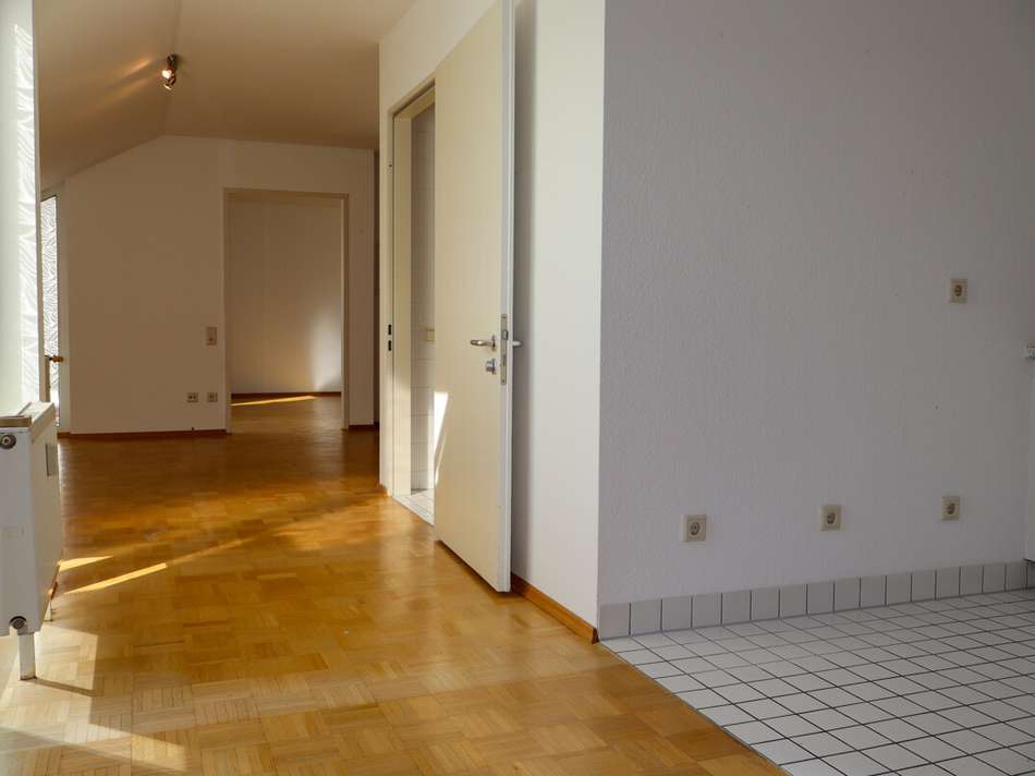 Küche Blick Wohnzimmer