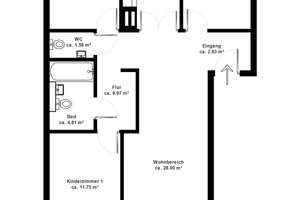 Wohnen am Naturschutzgebiet: Bezugsfreie 4-Zimmer-Wohnung – Die vollständige Adresse der Immobilie erhältst du vom Anbieter., 80939 Freimann, München – Vorschaubild 8