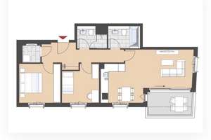 3-Zimmer-Wohnung in München Perlach
