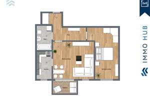 ++ 4,62% IST-Rendite, West-Balkon, PKW-Stellplatz! Attraktive 2-Zimmer-Wohnung im Leipziger Osten ++ – Die vollständige Adresse der Immobilie erhältst du vom Anbieter., 4329 Paunsdorf, Leipzig – Vorschaubild 9