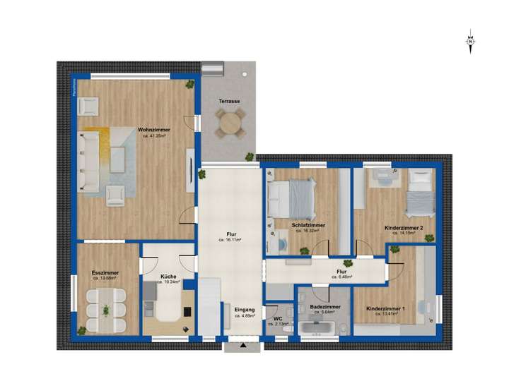 Grundriss Erdgeschoss