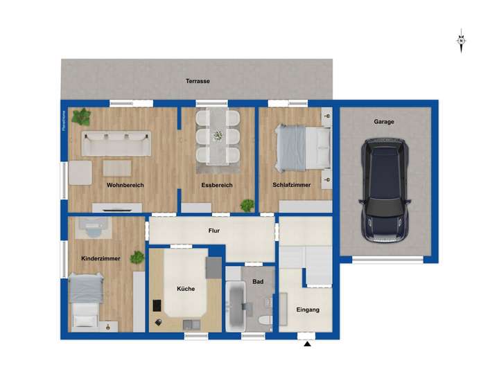 Grundriss Erdgeschoss