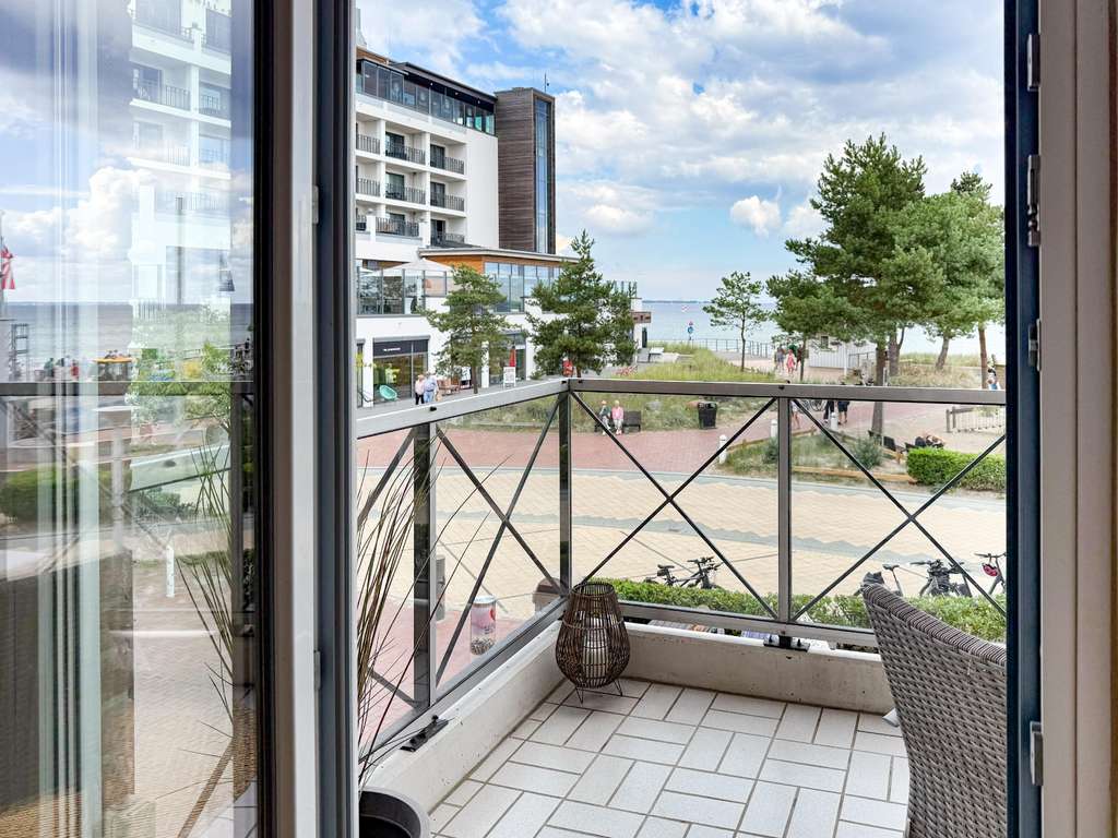 Exklusive Wohnung mit Meerblick in Top Lage in Scharbeutz - 1. Reihe