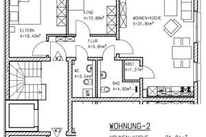 Stilvolle, neuwertige 3-Zimmer-Wohnung mit Balkon in Leverkusen – Niederfeldstraße 40, 51373 Wiesdorf, Leverkusen – Vorschaubild 3