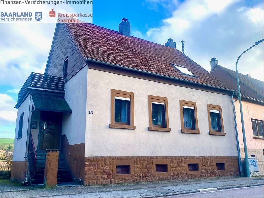 Immobilie in Blieskastel - Gepflegtes Einfamilienhaus mit Garage in Mimbach - Bild 0