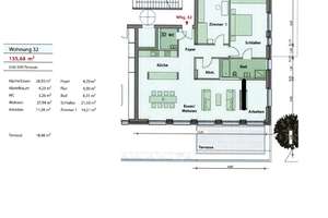 Hochwertige 3,5 Zimmer Erdgeschoss Wohnung mit Einbauküche  und Terrasse – Auf der Sonnenwiese 12, 38440 Laagberg, Wolfsburg – Vorschaubild 11