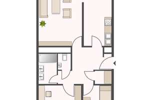 Tolle, sanierte Wohnung mit Balkon und TG-Stellplatz – Die vollständige Adresse der Immobilie erhältst du vom Anbieter., 70599 Asemwald, Stuttgart – Vorschaubild 18
