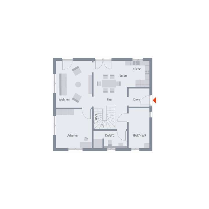 Grundriss Erdgeschoss