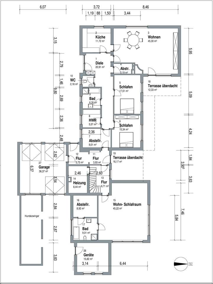 Grundriss Erdgeschoss