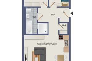 Ihr Wohntraum entsteht jetzt – Exklusive Neubauwohnung in Bestlage der Karlsruher Südweststadt – Die vollständige Adresse der Immobilie erhältst du vom Anbieter., 76137 Südweststadt, Karlsruhe – Vorschaubild 6