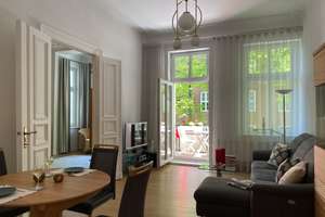 Stilvoll sanierte Altbauwohnung mit Sonnenbalkon. Hochwertige Einbauküche & Duschbad mit Fenster. – Die vollständige Adresse der Immobilie erhältst du vom Anbieter., 14197 Wilmersdorf, Berlin – Vorschaubild 3