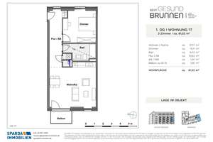2-Zimmer-Wohnung mit Balkon - kurze Wege garantiert! – Die vollständige Adresse der Immobilie erhältst du vom Anbieter., 20537 Borgfelde, Hamburg – Vorschaubild 2
