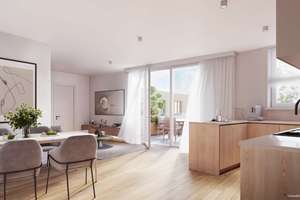Helle 2‑Zimmer‑Wohnung mit offenem Wohn‑/Essbereich & Balkon