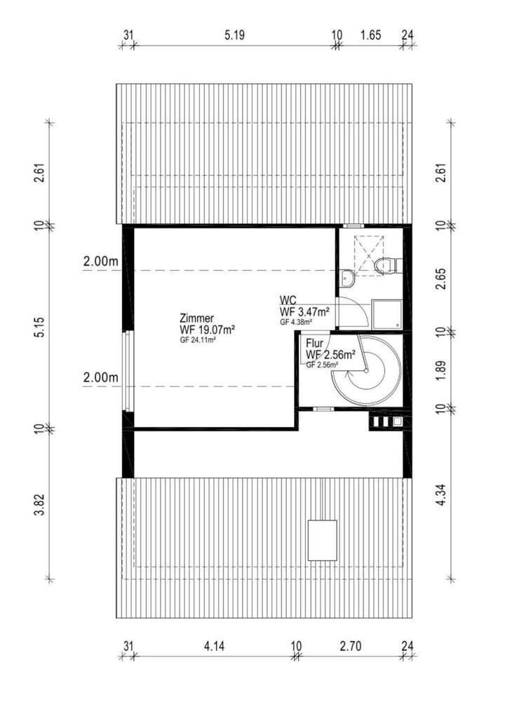 Grundriss Dachgeschoss