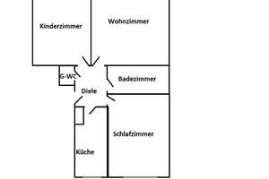 Helle 3 Zimmer mit G-WC und großem Keller – Mönchengladbach – Vorschaubild 9