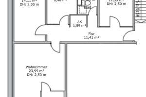 Freie großzügige 3-Zimmer-Wohnung mit Westloggia und Fahrstuhl nur 300 Meter vom Kudamm! – Die vollständige Adresse der Immobilie erhältst du vom Anbieter., 10629 Charlottenburg, Berlin – Vorschaubild 20