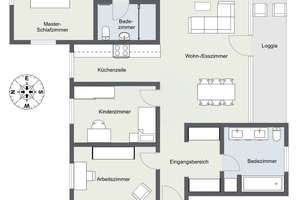 Großzügige 4-Zimmer-Wohnung in Regensburg – Sarmannastraße 40, 93049 Westenviertel, Regensburg – Vorschaubild 12