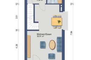 Reihenendhaus mit allen Extras: Tiefgaragenstellplatz, Alarmanlage, Smart-Home … – Die vollständige Adresse der Immobilie erhältst du vom Anbieter., 22117 Billstedt, Hamburg – Vorschaubild 17