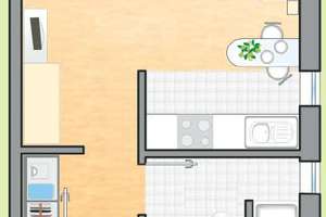 *Vermittlung NUR an Studenten* 1-Zimmer-Wohnung mit EBK und Balkon ab 01.10.2026 – Rintheimer Str. 84, 76131 Oststadt, Karlsruhe – Vorschaubild 8