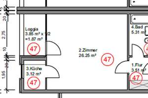 Ruhige 1-Zimmer-Wohnung mit Balkon in Großhadern – Heiglhofstraße 86, 81377 Großhadern, München – Vorschaubild 11
