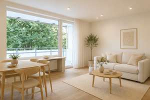 Stilvolle kernsanierte 3-Zimmer-Wohnung mit Balkon in Solln - Erstbezug, provisionsfrei – Geigenbergerstraße 49, 81477 Solln, München – Vorschaubild 3