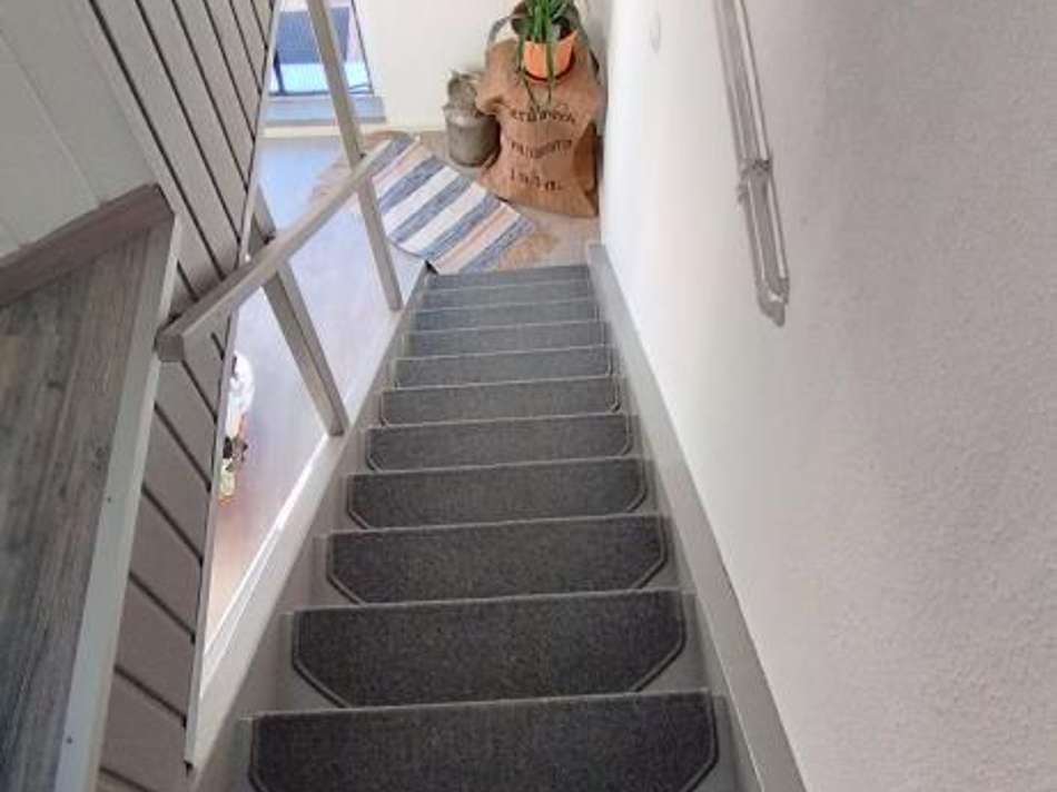 Treppe zum Dachgeschoß