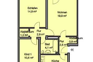 Sanierte 3 Zimmer in ruhiger Lage ab SOFORT!! – Ratiborstr. 30, 90473 Nürnberg – Vorschaubild 11