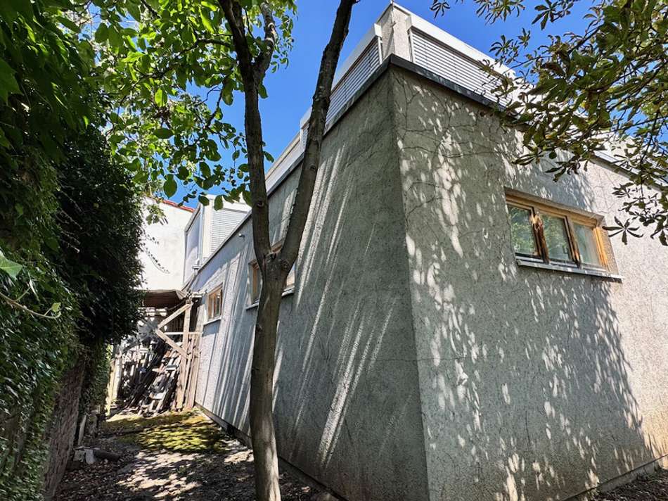 Rückansicht Verkaufsräume