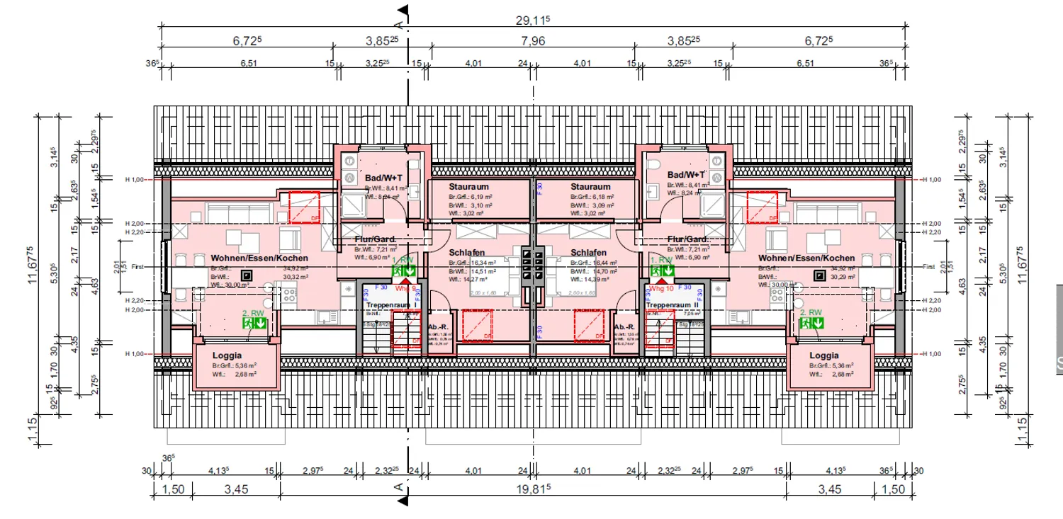 PROVISIONSFREI: Dachgeschoss-Rohlinge mit genehmigtem Ausbau!, Osnabrück Kreis – Bild 4