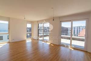 Riversideplatz Erlangen: Helle 3-Zimmer-Wohnung mit 30 m² Dachterrasse und 2 TG-Stellplätzen – 91052 Rathausplatz, Erlangen – Vorschaubild 6
