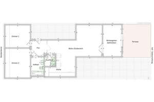 Luxuriöse, modernisierte DG-Whg. mit Wintergarten und großer Terrasse mit hoher Lebensqualität – Bandwirkerstr. 36, 22041 Wandsbek (Ortsteil), Hamburg – Vorschaubild 12