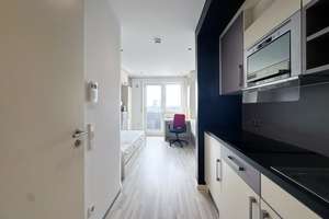 Sorglos investieren am TUM Campus: Möbliertes Studentenapartment mit TG-Stellplatz in Garching – Einsteinstr. 3, 85748 Garching bei München – Vorschaubild 3