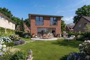 Moderne Stadtvilla in Hamburg-Rissen auf sonnigem Süd-Grundstück (TF2)