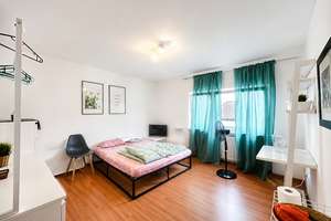 WG-geeignete 2-Zimmer-Wohnung mit Balkon |Möbliert & All-Inclusive-Miete – Die vollständige Adresse der Immobilie erhältst du vom Anbieter., 68169 Neckarstadt-West, Mannheim – Vorschaubild 2