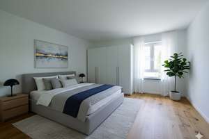 NEU - Beziebare neue 3 Zimmer-Wohnung - absolut ruhiger SW-Lage an einem Park - Nähe U2 – Die vollständige Adresse der Immobilie erhältst du vom Anbieter., 81825 Gartenstadt Trudering, München – Vorschaubild 11