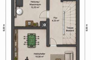 Platz für neue Ideen: Mittelreihenhaus in München Perlach – Die vollständige Adresse der Immobilie erhältst du vom Anbieter., 81735 Ramersdorf, München – Vorschaubild 19