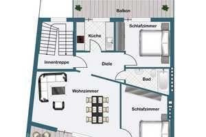 WGH mit 16 Einheiten / 1 Wohnung frei / Maisonette Wohnung / Kölner Hauptbahnhof – Köln – Vorschaubild 42