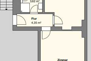 PROVISIONSFREI! Bereit für Ihren Einzug: schöne, renovierte 2-Zimmer-Altbauwohnung mit Balkon! – Flankenschanze 6, 13585 Berlin – Vorschaubild 11