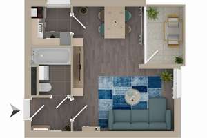 Kapitalanlage mit Balkon & Ausblick Stuttgart Möhringen – Die vollständige Adresse der Immobilie erhältst du vom Anbieter., 70567 Möhringen-Nord, Stuttgart – Vorschaubild 18
