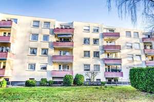 Bremen-Gartenstadt Vahr: gut geschnittene 3 Zi.-Eigentumswohnung im 1. OG mit Loggia