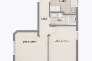 Erstbezug nach Sanierung: 2-Zimmer-Wohnung im 3. OG am Brüsseler Platz /Belgisches Viertel  – Moltkestraße 78, 50674 Neustadt/Nord, Köln – Vorschaubild 7