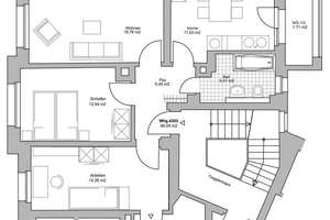 Eutritzsch - sonnige 3-Raum-Wohnung in ruhiger Lage mit Loggia und Tageslichtbad mit Wanne – Anhalter Straße 24A, 4129 Eutritzsch, Leipzig – Vorschaubild 17