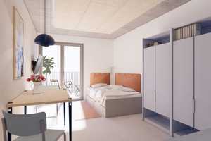 Zentral und komfortabel - vollmöblierte Neubauwohnung mit Balkon – Martin-Luther-Straße 2, 52062 Aachen – Vorschaubild 3