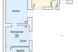Entwicklungsobjekt mit Potential, Mehrfamilienhaus, 5 Etagen 12 WHG, 1 Gewerbe, im Alleinauftrag, VB – Bremerhaven – Vorschaubild 4