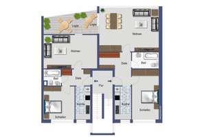 Charmantes 3-Parteienhaus mit Garten und 2 Garagen. Beste Lage für Investoren – Die vollständige Adresse der Immobilie erhältst du vom Anbieter., 40699 Erkrath – Vorschaubild 9