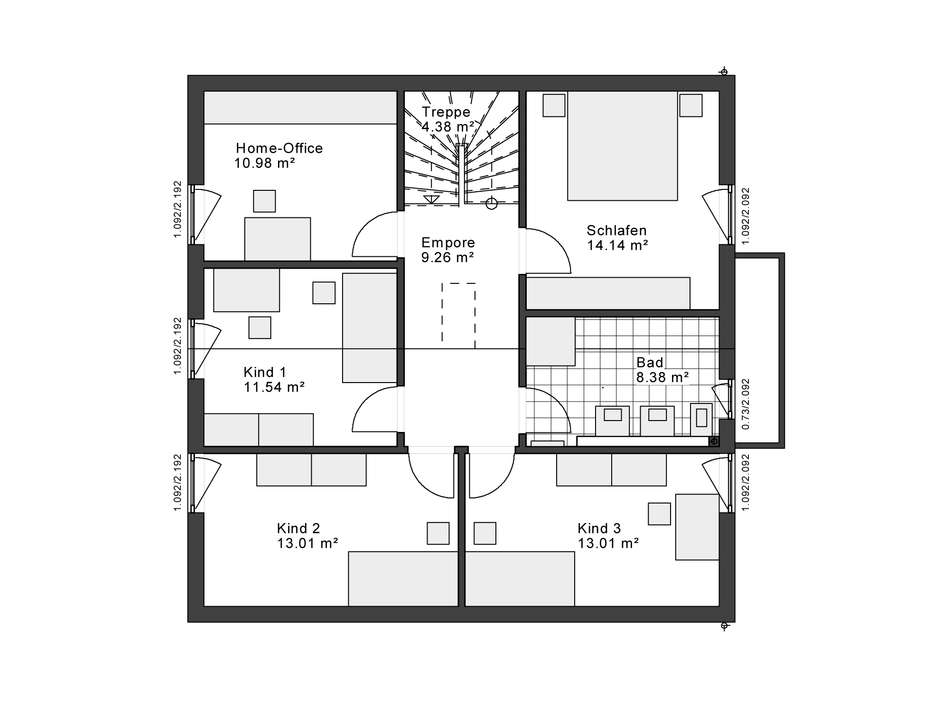 Grundriss OG