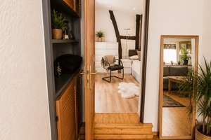 Helle 3-Zimmer-Wohnung im denkmalgeschützten Fachwerkhaus mit Holzdielen und Kamin – Die vollständige Adresse der Immobilie erhältst du vom Anbieter., 64839 Münster – Vorschaubild 8