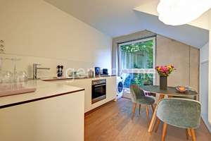 MÖBLIERT- PURISTISCH - GEMÜTLICH - 1-Zimmer-Wohnung mit  Terrasse in ruhiger und zentraler Lage – Die vollständige Adresse der Immobilie erhältst du vom Anbieter., 70192 Lenzhalde, Stuttgart – Vorschaubild 9