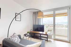 Möbliertes 1-Zimmer-Apartment mit Weitblick in die Berge