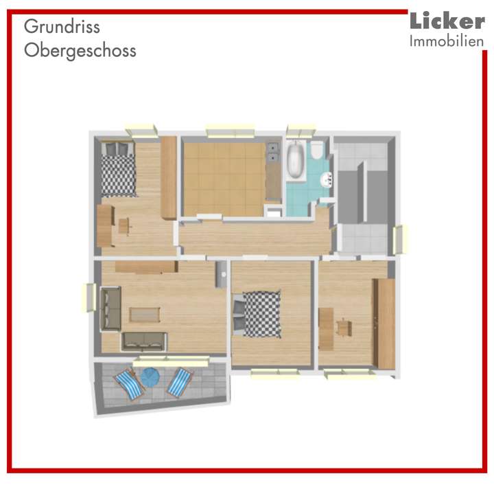 Grundriss-Obergeschoss